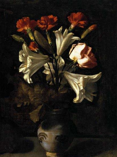 Juan de Flandes Vase of Flowers France oil painting art